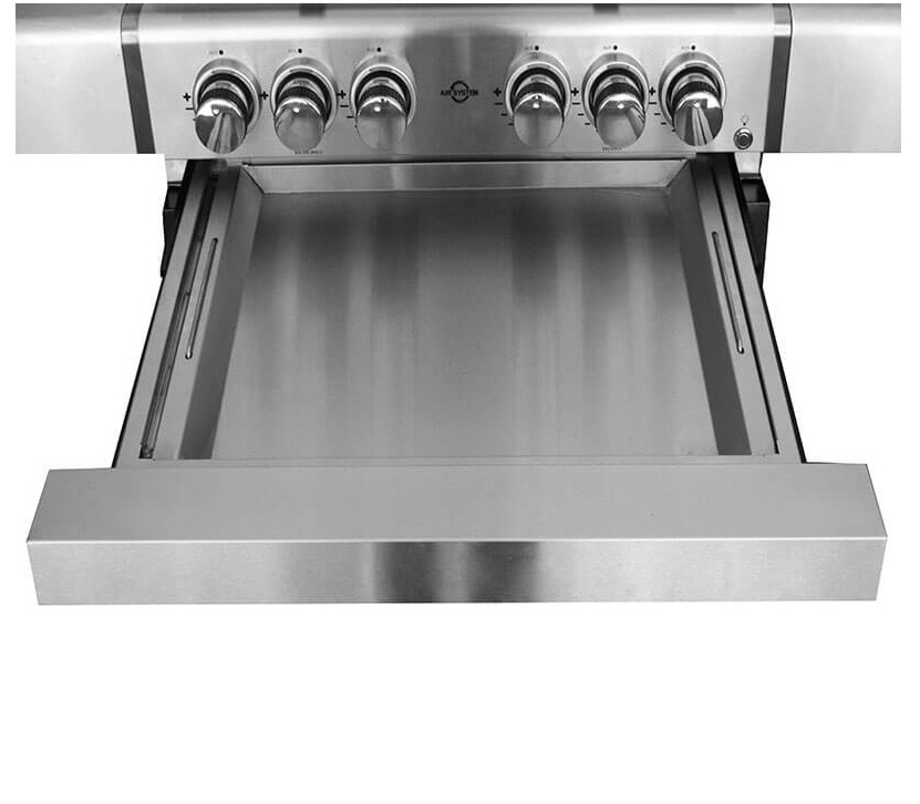 ALLGRILL Fettschublade mit Teleskopauszug für Gasgrill Modular CHEF L und ALLROUNDER L (900-4)