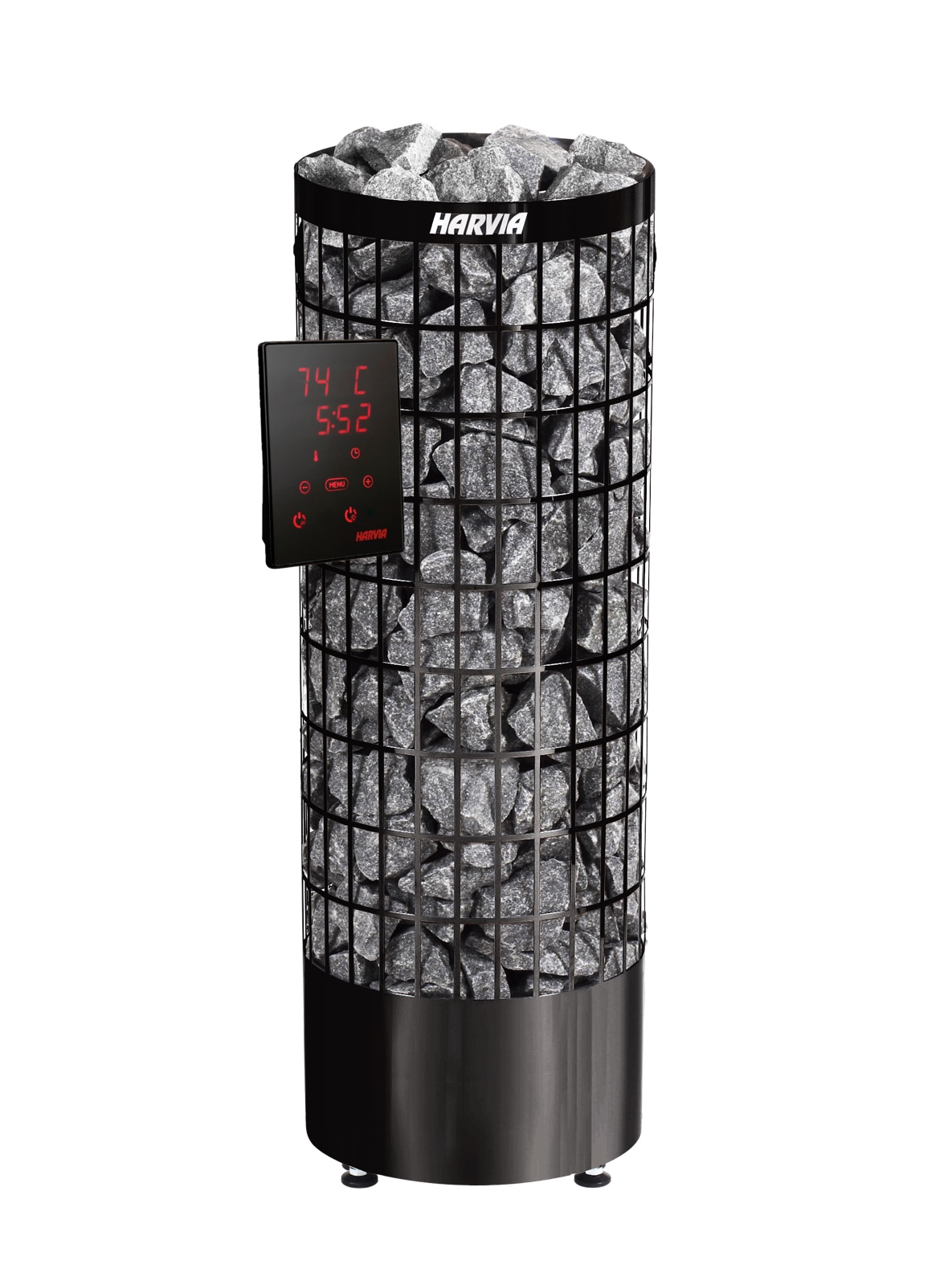 Harvia Cilindro Black Steel XE 10,8 kW PC110XE Saunaofen inkl. Xenio Steuerung