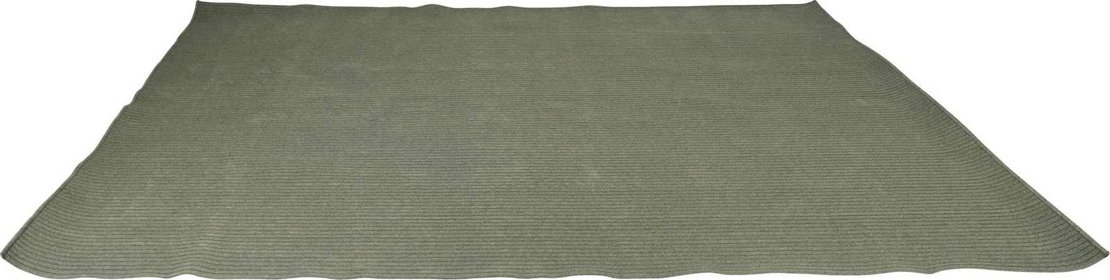 Stern Outdoorteppich 200x300 cm Kordel Oliv Teppich für Garten rechteckig