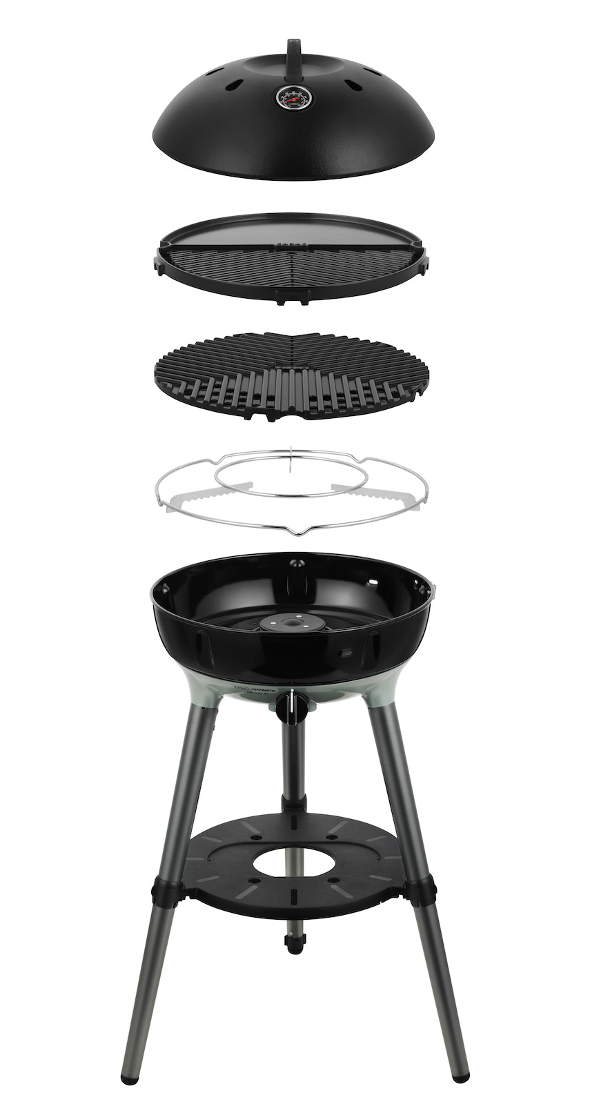 Cadac Carri Chef 40 BBQ/Grill2Braai Combo 30mbar Gasgrill Campinggrill ø 39 cm 8905-50-EF