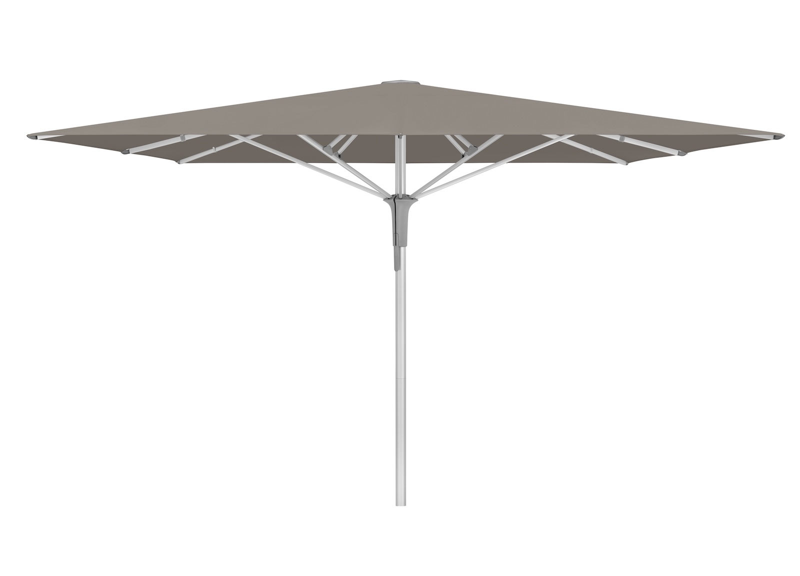 GLATZ Sonnenschirm FORTELLO® Pro quadratisch 400 x 400 cm Mittelmastschirm in 10 Farbvarianten