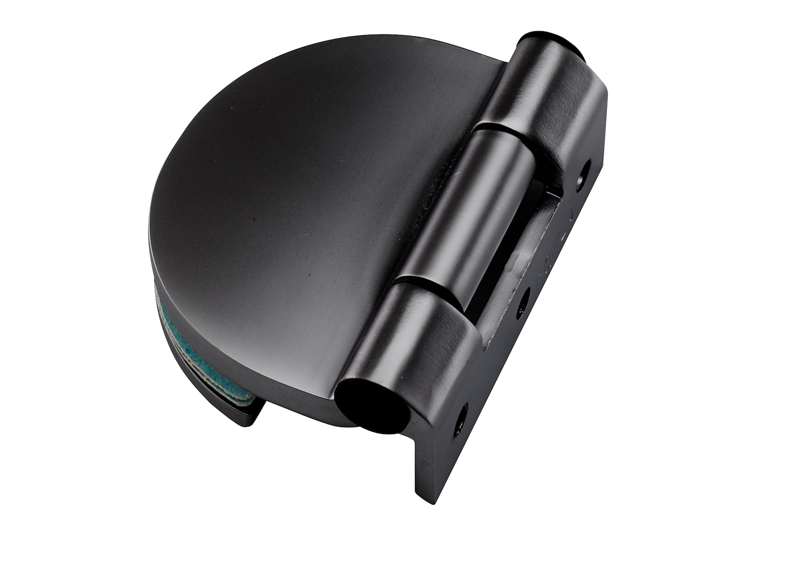 Infraworld Türband schwarz matt für 6 bzw. 8 mm Glastür Saunatür 1 Stück