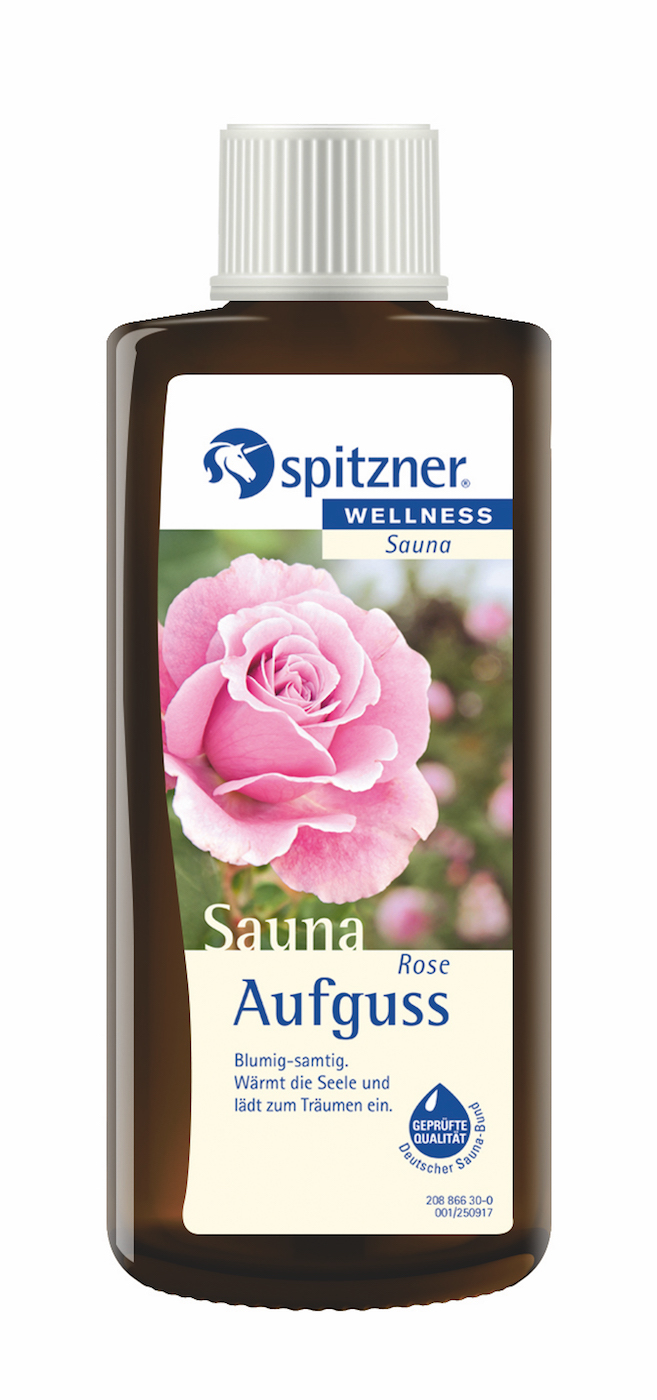 Spitzner Saunaaufguss Rose 190 ml Konzentrat 8850091