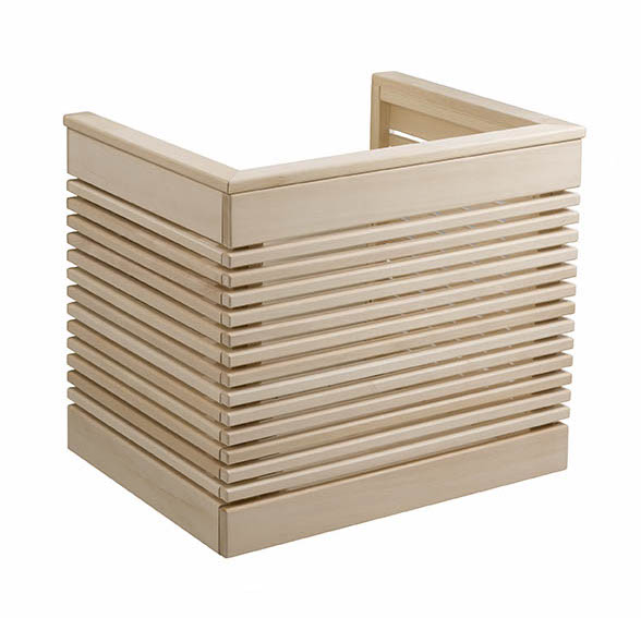 Harvia Ofenschutzgitter Emotion Linde Schutzgeländer für Saunaofen 57 x 48 x 58 cm