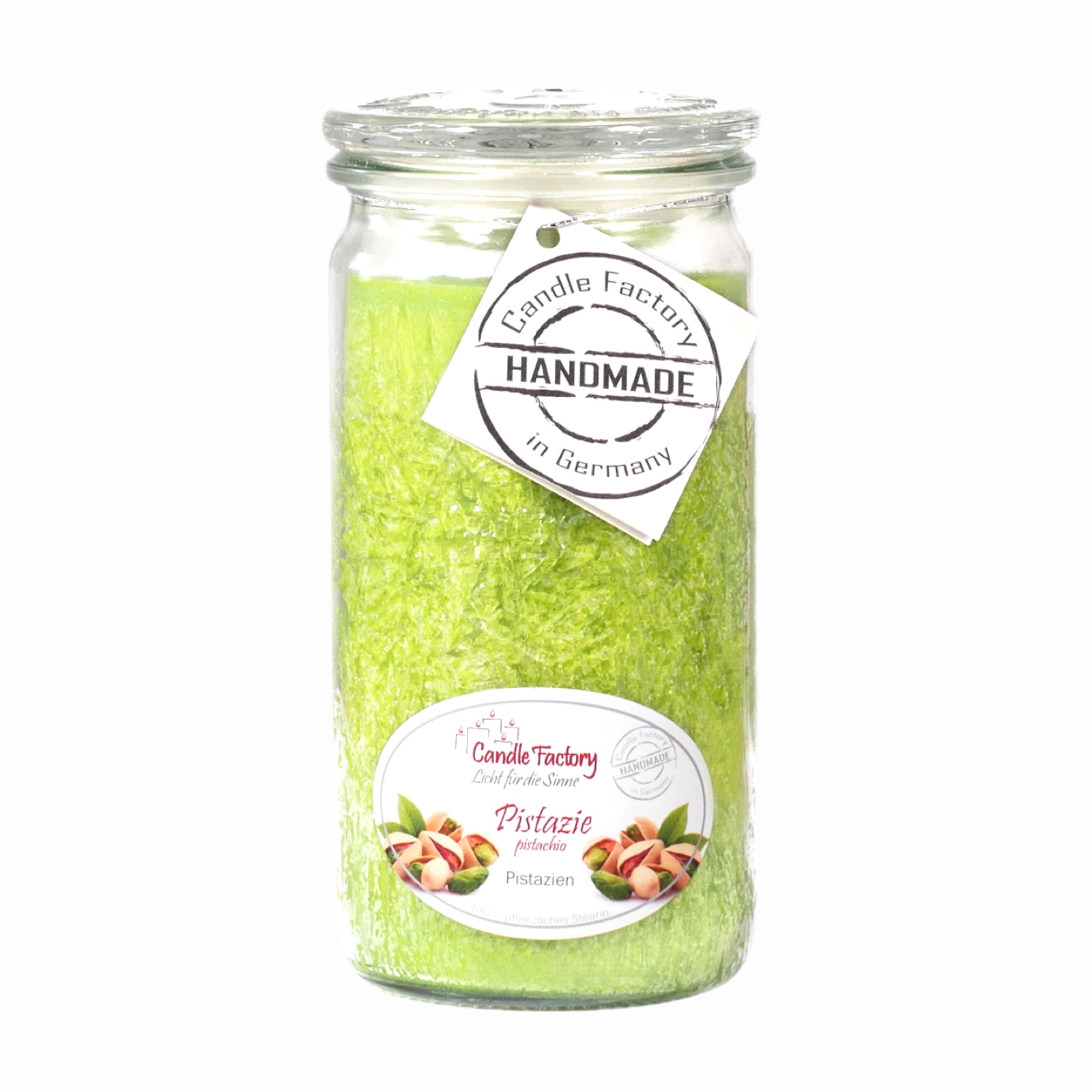 Candle Factory Mini Jumbo Pistazie Duftkerze Dekokerze 307178