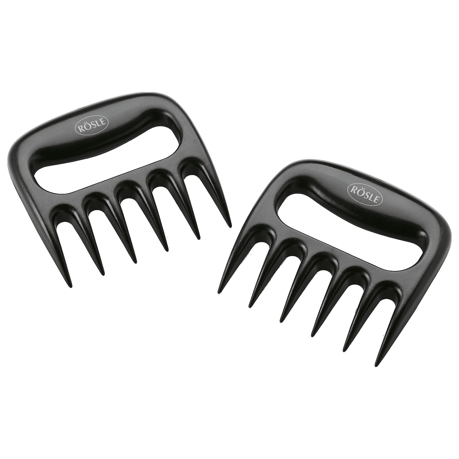 Rösle Pulled-Pork-Gabeln 2er-Set Fleischkrallen aus Polycarbonat 250088