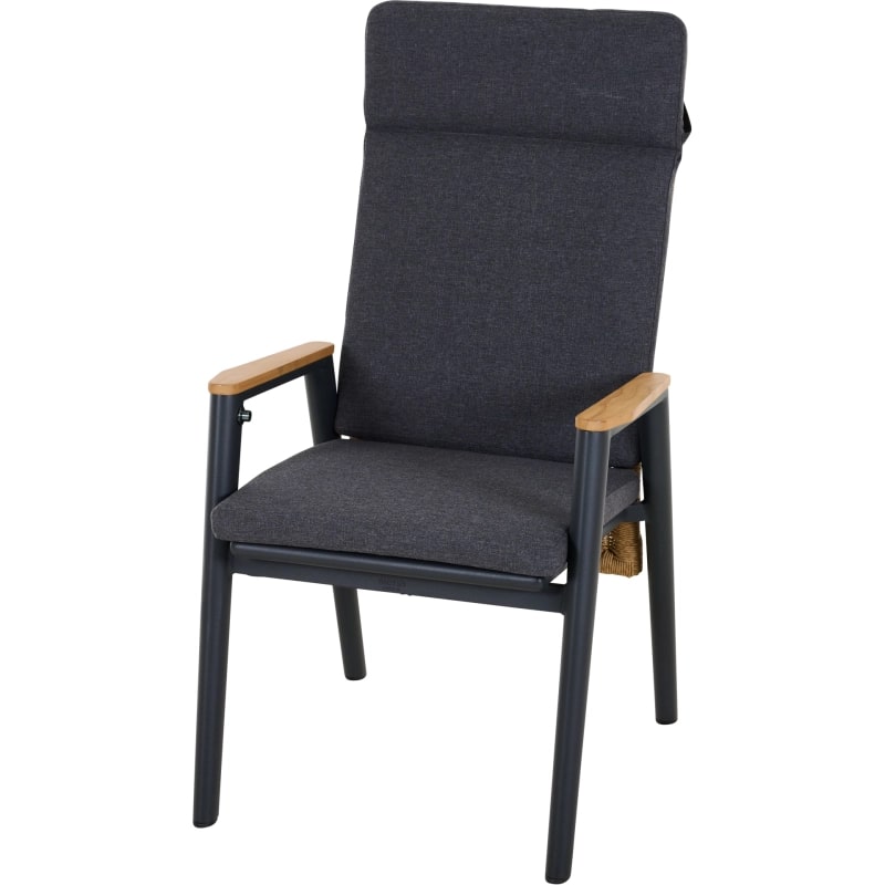 Siena Garden ROMA Move Sessel FSC® Alu, Geflecht Teak T88490