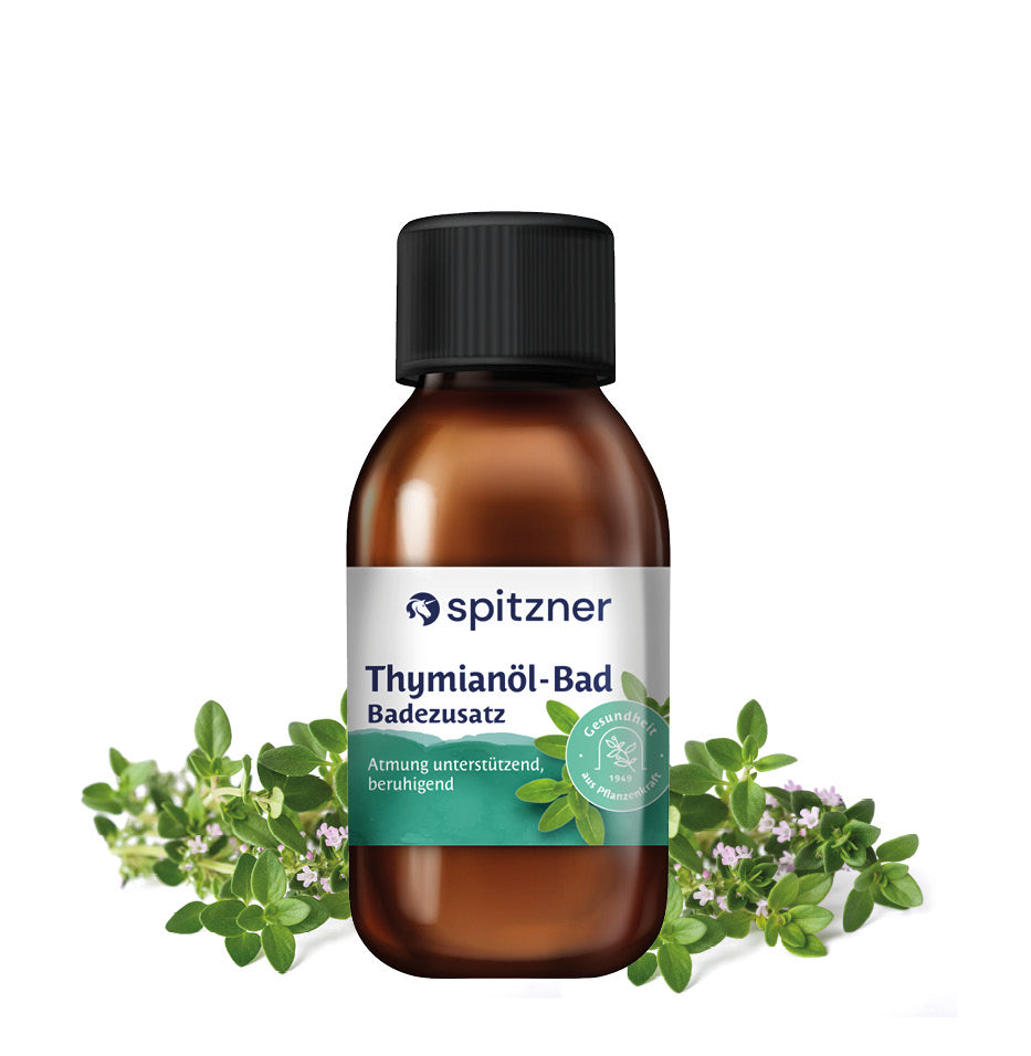 Spitzner Thymianöl-Bad 190 ml Gesundheitsfördernder Badezusatz mit ätherischem Öl
