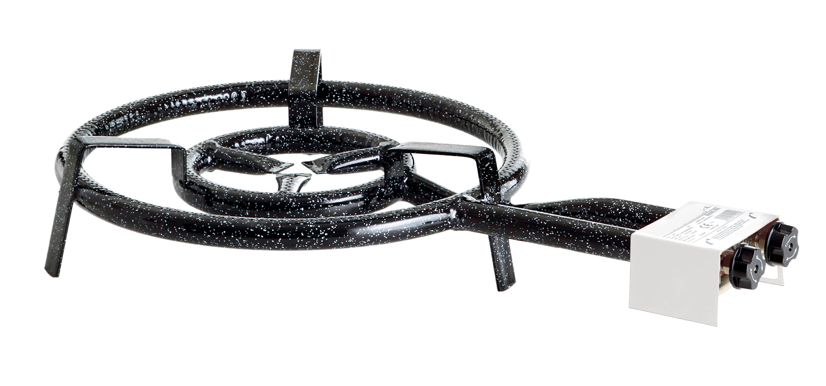 Paella World Paella-Brenner 2-Ring-Gasbrenner Ø 40 cm - 11,4 kW, 30 mbar