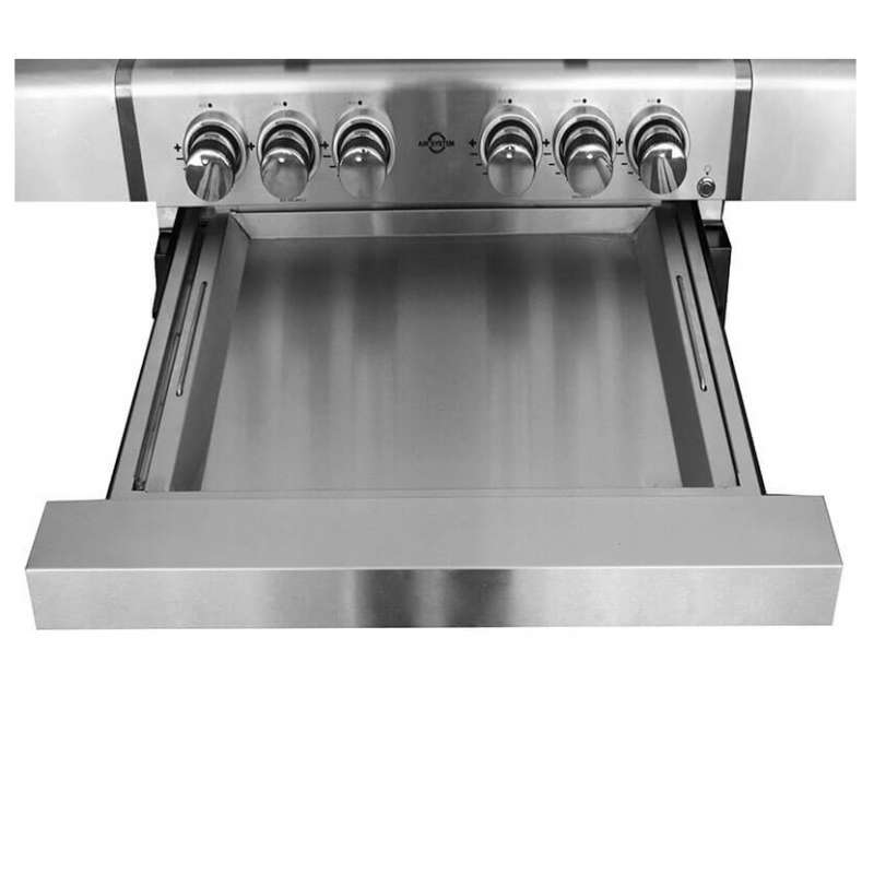 ALLGRILL Fettschublade mit Teleskopauszug für Gasgrill Modular CHEF M und ALLROUNDER M (900-3)