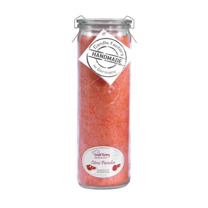 Candle Factory Big Jumbo Citrus Paradise mandarin Duftkerze 306-047