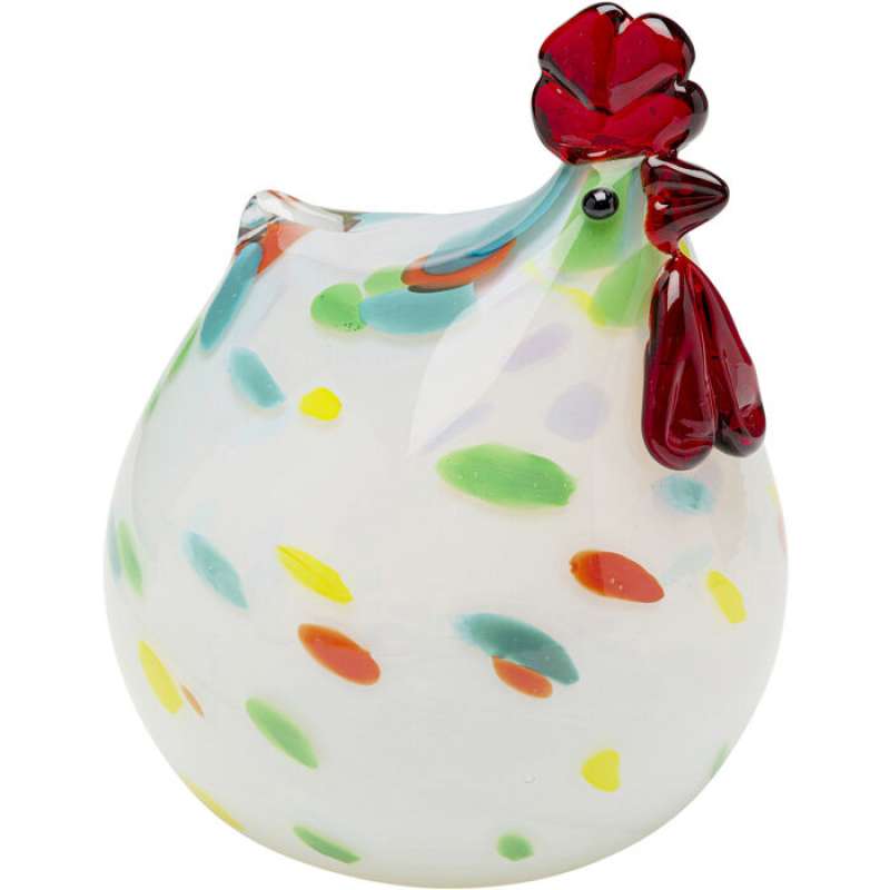 KARE Design Deko Figur Chicken Colore 18cm 57018
