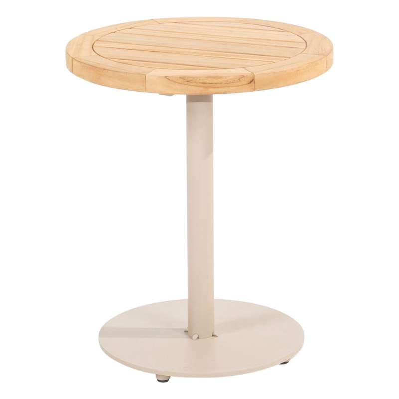 4Seasons - Volta Beistelltisch 45 cm rund 55 cm hoch latte Teak