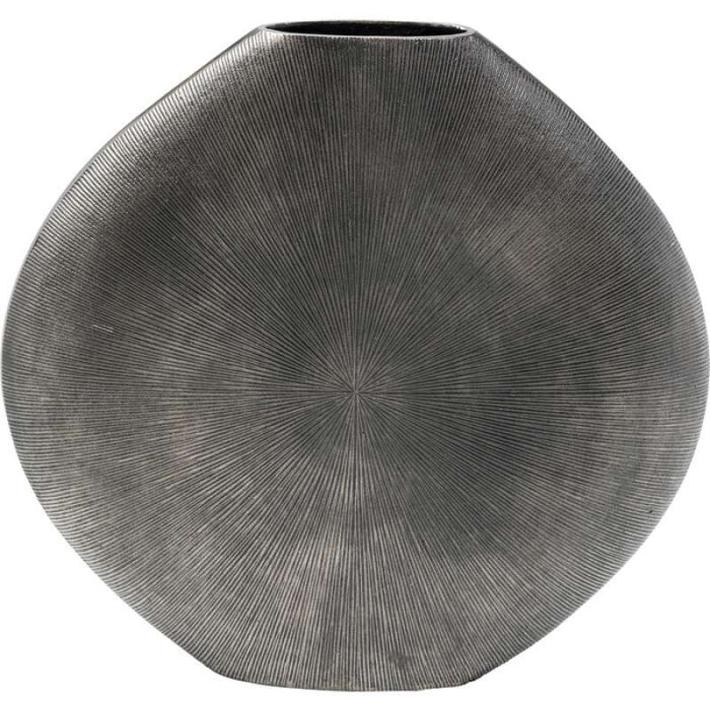 KARE Design Deko Vase Sacramento Beam Silber Antik 58cm 54633