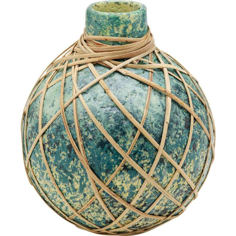 KARE Design Vase Caribbean Blau 20cm 55365