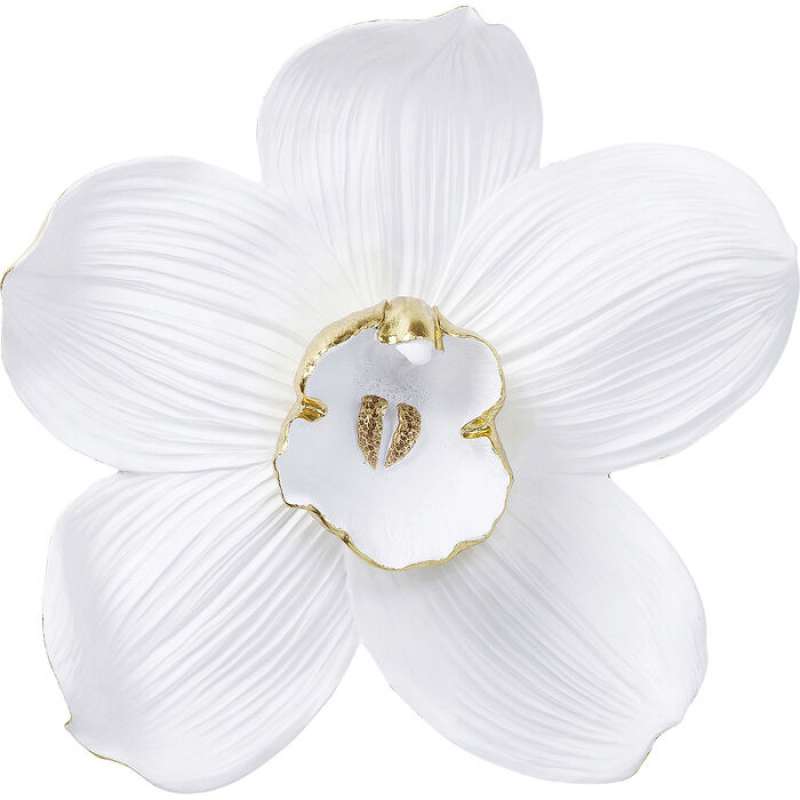 KARE Design Wandschmuck Orchid Weiß 54cm 69163