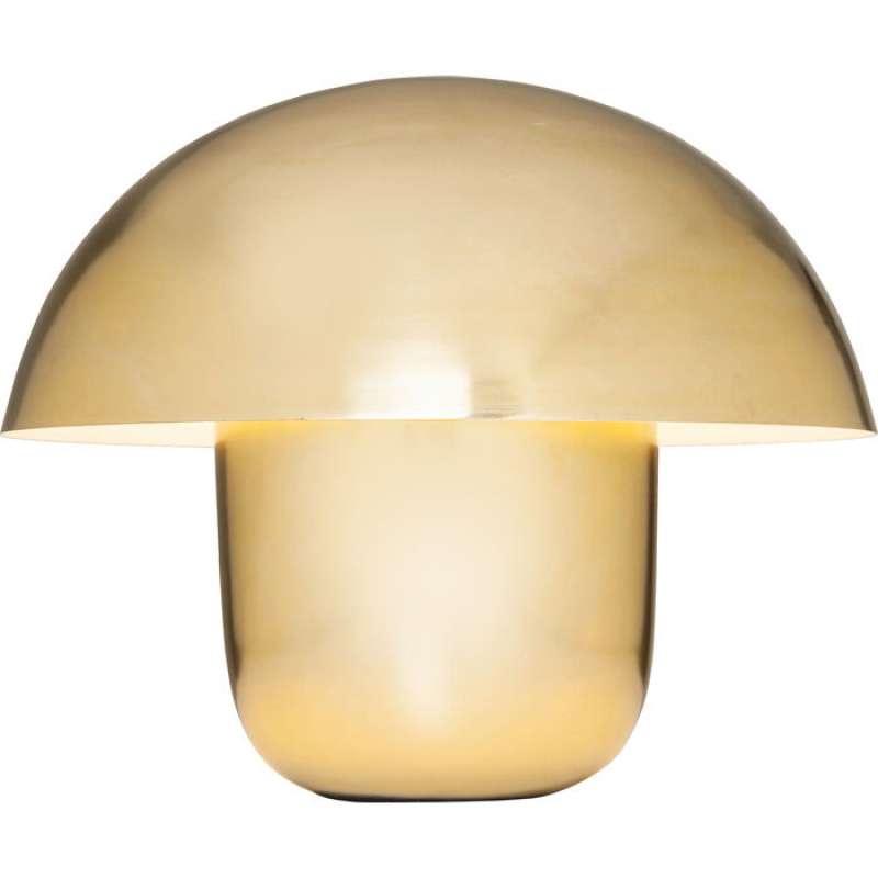 KARE Design Tischleuchte Mushroom Brass 44cm 60198