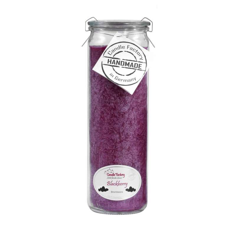 Candle Factory Kerze Big Jumbo Blackberry Duftkerze Dekokerze pflaume 306-053