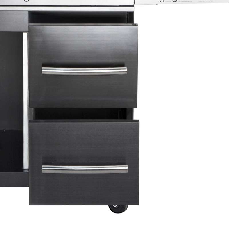 ALLGRILL Schubladen-System rechts für Gasgrill Modular CHEF XL Black (788)