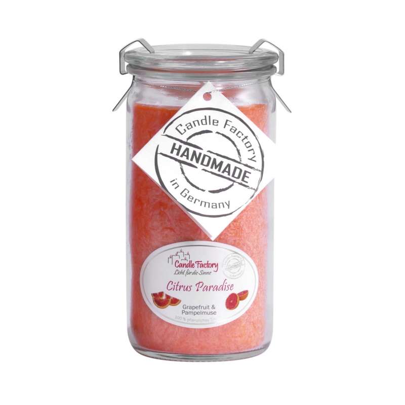 Candle Factory Mini Jumbo Citrus Paradise Duftkerze Dekokerze 307-047