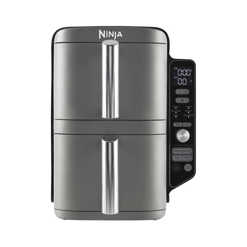 Ninja Double Stack XL 2-Ebenen Heißluftfritteuse Air Fryer 9,5 Liter SL400EU