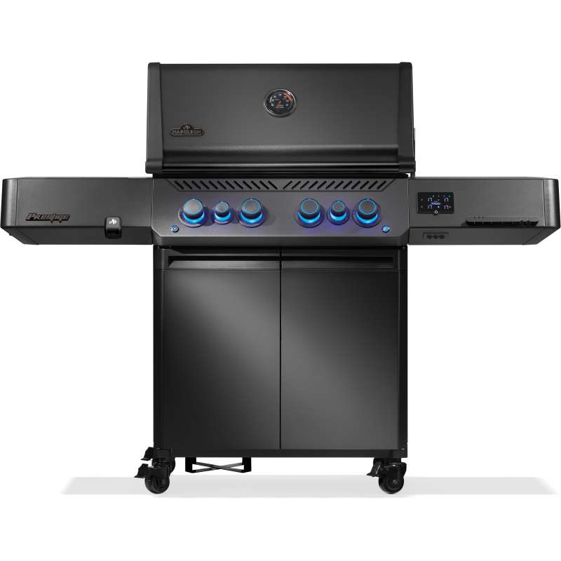 Napoleon Phantom Prestige 500 Connected Gasgrill mit SIZZLE ZONE & Heckbrenner P500VXRSIBPK-DE-PHM