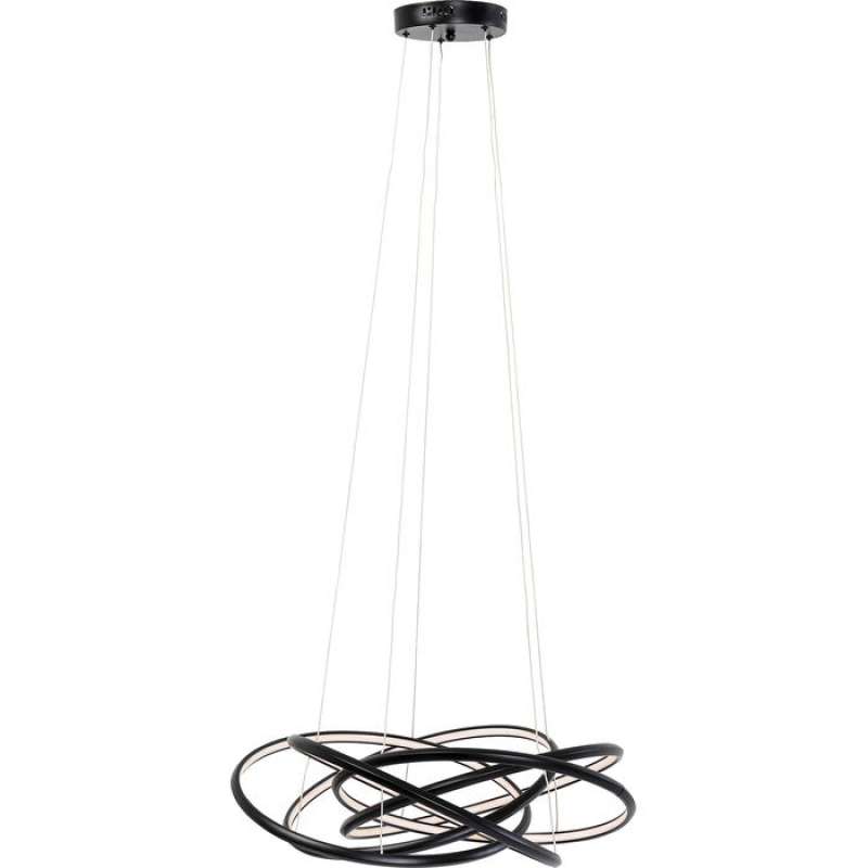 KARE Design Hängeleuchte Saturn Schwarz Ø72cm 56411